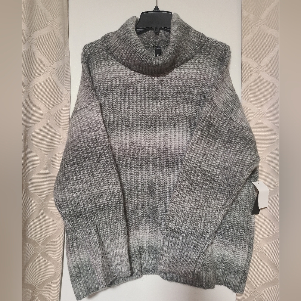 Design Lab Lord&Taylor Gray Turtleneck  Sweater Womems Size 1x